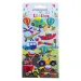 The Littlies: Vehicule colorate set de autocolante 3D pufos, 10x22 cm