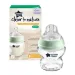 Tommee Tippee: Closer To Nature biberon din sticlă transparentă 150ml (0 luni+)