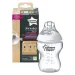 Tommee Tippee: Closer To Nature biberon transparent 260ml (0 luni+)
