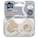 Tommee Tippee: Set de 2 suzete ortodontice Anytime, disponibil în mai multe variante (0–6 luni)