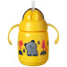 Tommee Tippee: Superstar cană de învățare cu pai, galbenă, 300 ml