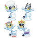 Tomy Toomies: Bluey puzzle de baie cu 4 figurine