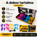 Tossit Family Pack – joc de darts cu ventuze roz, mov, albastru și galben