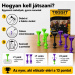Tossit Starter Pack — joc de darts din silicon cu ventuze, mov și verde