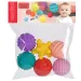 Touchball: Set de 6 mingi pentru dezvoltarea simțului tactil