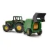 Tractor John Deere SIKU cu presă de balotat rotundă 1/72