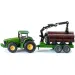 Tractor de transport bușteni John Deere SIKU 1/50