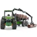 Tractor de transport bușteni John Deere SIKU 1/50