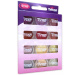 TyToo: Set de pudră cu sclipici în nuanțe calde, 12 x 2,5 ml