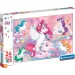 Unicorni colorați puzzle maxi supercolor 24 bucăți - Clementoni