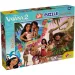 Vaiana 2 2-în-1 puzzle cu 48 de piese și carte de colorat 35x25cm - Lisciani