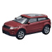Welly: Land Rover Evoque bordo, model de mașinuță din metal, scara 1/64