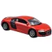 Welly: model de mașină mică Audi R8 V10 roșu, scară 1/64