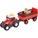 ABC Massey tractor de transport pentru animale cu cal - Simba Toys imaginea 3