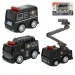 Alloy Car: Mașină de poliție în diverse versiuni 5cm