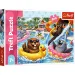 Animale în vacanță puzzle de 200 de piese - Trefl
