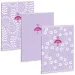 Ars Una: Soft Touch Purple Spring extra capse caiet cu linii A4