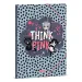 Ars Una: Think Pink Cat mapă cu elastic A4