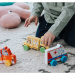 Autobuz școlar magnetic din lemn Tiny Tails - Trefl