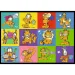 Aventurile lui Garfield puzzle de 4x250buc - Trefl imaginea 2
