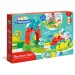 Baby trenuleț interactiv colorat set fermă cu accesorii