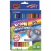 Bambino: creioane colorate 18/36 bucăți set cu ascuțitoare