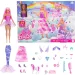 Barbie Dreamtopia Calendar de Advent 24 surprize - Mattel imaginea 2