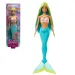 Barbie Dreamtopia: Păpușă sirenă cu păr albastru și branhii - Mattel imaginea 1