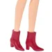 Barbie: Fashionista Prietene cu păr brunet, păpușă de modă stilată în rochie cu model de leopard – Mattel imaginea 4