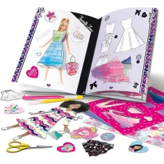 Barbie Modă școală set creativ - Lisciani imaginea 2
