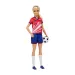 Barbie®: Păpușă fotbalistă 30cm - Mattel