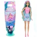 Barbie Reveal shaker parfumat serie cu păpușă cu păr turcoaz și figură de meduză - Mattel imaginea 1
