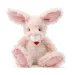 Bibiane iepuraș roz pluș 32cm - Lumpin