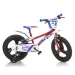 Bicicletă pentru copii Mountain Bike R1 roșu-albastru, mărimea 16 - bicicletă Dino Bikes