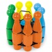 Bowling set cu 9 figurine, 2 bucăți de bile 25cm