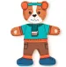 Câine lemn puzzle 18 bucăți - Woodyland