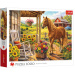 Cal la fermă puzzle de 1000 de piese - Trefl