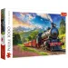 Călătorie între munți cu trenul puzzle de 1000 de piese -Trefl imaginea 1