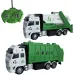 Camion de transport deșeuri sau container cu telecomandă RC cu lumină 27MHz 1/36 20cm în două versiu