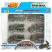Car Model: Set de 6 mașini militare mici