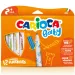 Carioca: Marker colorat 12 bucăţi care se poate spăla