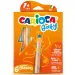 Carioca: set de creioane colorate pentru bebeluși 3 în 1, 6 bucăți