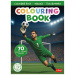 Carte de colorat cu fotbal cu autocolante - Trefl
