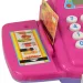 Casă de marcat roz cu lumina si sunet, accesorii si bani de joc 24cm ​