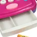 Casă de marcat roz cu lumina si sunet, accesorii si bani de joc 24cm ​