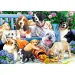 Căței în parc 1000 bucăți puzzle - Trefl