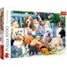 Căței în parc 1000 bucăți puzzle - Trefl