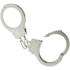 Cătușe de jucărie din metal pentru poliție imaginea 2