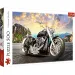 Chopper Negru motor 500 bucăți premium puzzle - Trefl