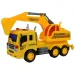 City Truck: Camion cu excavator cu lumină și sunet 1/18 imaginea 2
